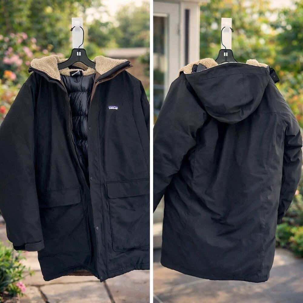 Patagonia Downdrift Parka Black Large